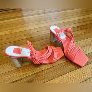 Dolce Vita Pimma Persimmon Stella knotted sandal 9.5